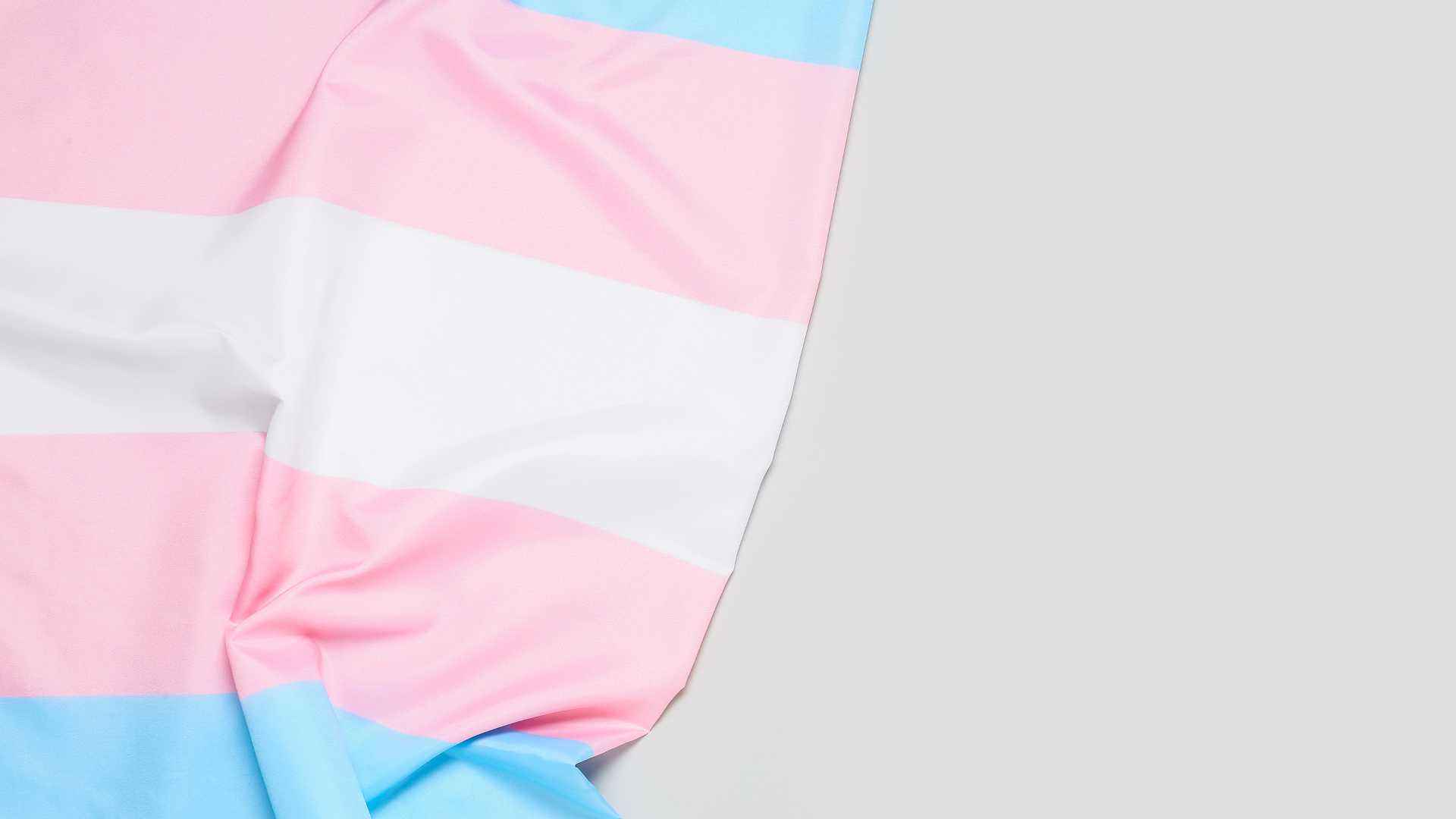 Drapeau transgenre